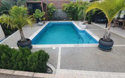 Béton drainant